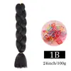Peluca africana de trenza grande, trenza sucia colorida, cuerda de pelo degradado, fibra química, trenza grande, reggae, hip hop, trenza sucia, trenza de pelo
