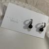 Pendientes de botón con cuentas redondas en forma de C, exquisitos, estilo retro francés, para mujer, diseño avanzado de nicho, pendientes sencillos de moda