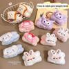 Pulseira de Pelúcia Rosto Fofo Lavagem Facial Absorvente Pelúcia Pulseira Infantil Lavar Mão Anti-Molha Mangas de Gotejamento