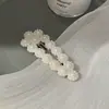 Grampo de Cabelo de Pérola de Alta Qualidade Estilo Celebridade da Internet Coreana Ins Simples Lateral Presilha para Cabelo da Testa Alfinete de Cabelo Acessório para Franja Venda por Atacado