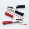 Garras jacaré Alta Corrente/Tamanho Grande Clips de Teste de Carregamento/Clips de Bateria/Fonte de Alimentação Clips de Fiação de Mola para Bateria de Carro
