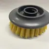 Cepillo lavador de sartén de prensado vertical multifuncional no daña la sartén desmontable práctico cepillo de limpieza a presión de líquido adición automática de líquido cepillo de cocina