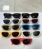 Gafas de sol 2023 nuevas, estilo coreano, ovaladas, color caramelo, gafas de sol para mujer, montura pequeña, gafas de sol tipo ojo de gato.