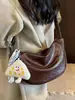 Bolsa Súper Caliente de Verano para Mujer 2026 Nuevo Estilo de Moda Popular Sensación de Alta Gama Bolso de Hombro Único Gran Capacidad Cruzado Bolso Dumpling