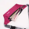 Mini bolsa de cintura bolsa de cintura para esportes ao ar livre masculina e feminina casual para corrida bolsa de celular bolsa de armazenamento ajustada carteira multicamadas moda
