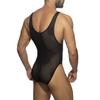 AD Nuevo 2023 Ropa Interior de Encaje para Hombre Transfronteriza Traje de Triángulo Encaje Sexy Patrón de Encaje Transparente Abertura Alta