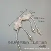 Sapatos de Tecido Hanfu Antigos Retrô Pérola Cristal Rosa Slip All-match Botão Quente-floral Botão Chinês Sapatos Joias de Flor