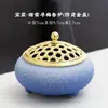 Queimador de Incenso Cerâmico Yun Ran Xiang Nova Geada de Neve para Sândalo, Queimador de Incenso de 4 Horas, Pequeno Queimador de Incenso para Fragrância de Neve e Ameixa