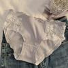 Estilo Japonés Lindo Algodón Ins Encaje de Hilo Lazo Cadera Envuelta Lolita Cintura Baja Ropa Interior Cómoda para Mujer