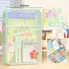 Bolsa de Archivo de Malla Transparente Estudiante Multicapa con Cremallera Bolsa de Tutoría Almacenamiento de Libros de Texto y Tareas Estudiante Bolsa de Archivo