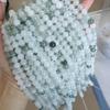 Cuentas verdes de Xinjiang Tianshan, cuentas sueltas largas de jade, collar de cuentas antiguas de jade, cuentas de ábaco, joyería DIY