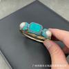 Pulsera de perlas de agua dulce barrocas Para, anillo personalizado con diamantes checos y amatista, piedra original, color a juego