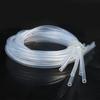 Tubo de silicona para extractor de leche, drenaje resistente a altas temperaturas, manguera de silicona transparente, botella de alimentación de grado alimenticio sin olor, taza de agua, pajita de silicona