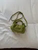 Bolso pequeño cuadrado de gamuza con textura retro transfronterizo para mujer, nuevo bolso versátil y elegante para el hombro y cruzado de 2026