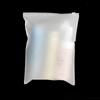 Bolsa con cremallera para ropa bolsa mate bolsa para empaque de ropa para camiseta ropa interior calcetines eva bolsa autosellable pe bolsa con cremallera de alta transparencia