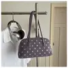 Bolso de Hombro con Lunares de Moda para Mujer, Bolso Boston de Mano para Viaje, Bolso Pequeño tipo Almohada