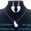 Pendientes de Acero Inoxidable con Forma de Gota Más Vendidos Transfronterizos Estilo Coreano Pendientes Geométricos Versátiles para el Trayecto Diario Stock Listo para Exportación