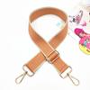 Transfronterizo Nuevo Color Sólido Correa Ancha para el Hombro Accesorios de Bolsa Correa Decorativa Ajustable Hombro Cruzado Correa Larga Cinturón para Vaso de Agua