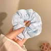 Elástico de Cabelo/Faixa de Cabeça Azul Francês com Laço para Mulheres 2025 Novo Estilo Elástico de Cabelo Faixa de Cabeça de Alta Elasticidade Elástico de Borracha