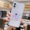 Géminis para funda de teléfono Apple 15 funda blanda de silicona para iPhone15promax 15pro transparente para mujer