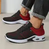 Zapatos Deportivos Casuales de una Pieza para Hombre Transfronterizos Otoño Suela Suave Flyknit Transpirables Tallas Grandes Cómodos Slip-on