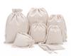 Bolsas de Cordón de Algodón y Lino Listas para Usar al Por Mayor, Embalaje de Regalo de Tela de Lino Personalizado, Bolsas Pequeñas de Almacenamiento con Cordón