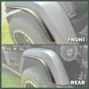 Kit de Extensión de Guardabarros Delanteros y Traseros para Jeep Wrangler Jk 2007-2018
