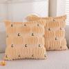 Funda de Almohada de Calabaza de Halloween en Stock, Cojín de Sofá Acolchado Bicolor, Textil para el Hogar Recomendado Transfronterizo, Decoración para Fiestas Navideñas