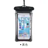 Bolsa Impermeable para Teléfono Rafting al Aire Libre Natación Bolsa de Almacenamiento Impermeable a Prueba de Golpes Funda Transparente Engrosada para Teléfono