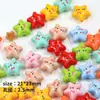 Gato Estrela Glitter Fino Fofo Desenho Animado Criativo Artesanal DIY Joias Cola de Creme Acessórios de Resina Material para Joias com Contas