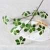 Nova planta artificial chinesa folha de lótus Guanyin rattan com flores arranjo de flores Zen paisagem madeira seca videira seca longa decoração de sala de estar