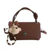Bolsa Pequena com Padrão Simples de Lichia para Mulheres 2026 Novo Estilo Bolsa Almofada de Mão de Alta Qualidade Bolsa de Ombro Transversal Texturizada para o Início da Primavera