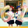 Adecuado para el Día del Niño Globos de Colores con el Número 61 Decoración para Escuela y Jardín de Infantes Montaje de Ambiente y Sesiones de Fotos
