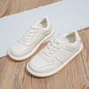 Zapatillas Blancas para Mujer 2023, Zapatos Deportivos de Suela Plana, Con Cordones, Suela Suave, Ligeros para Correr, Tendencia Estilo Ins Casual Versátil
