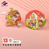Crachá de Metal com Imitação de Esmalte Long Zhiyu Feito Sob Medida Fábrica Feito Sob Medida Crachá de Cloisonné Feito Sob Medida Broche de Animal de Desenho Animado Feito Sob Medida