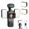 Luz de Relleno Pocket 3 es Adecuada para Cámara de Acción Dji Luz de Fotografía P3 Osmo Portátil Luz Suave Luz de Bolsillo