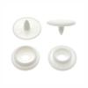 Broches de Presión de Plástico para Ropa de Trabajo, Broches para Impermeables, Botones Ocultos para Ropa de Bebé, Botones T3T5T8 para Protección