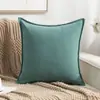 Nueva Funda de Cojín para Sofá de Chenilla Transfronteriza sin Relleno Funda para Respaldo de Cama Respaldo de Oficina Cojín Lumbar