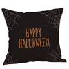 Nova Capa de Almofada de Sofá com Estampa de Halloween Moda Estampada Almofada de Casa Almofada Criativa para Encosto de Sofá