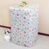 Capa para Máquina de Lavar Roupa Tecido de Cetim Pastoral Impermeável Proteção Solar à Prova de Poeira Totalmente Automática Little Swan Haier Capa para Máquina de Lavar Roupa de Tambor