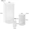 Tubo de vidrio de borosilicato alto resistente a altas temperaturas vidrio transparente tubo doble pared gruesa resistente al calor cilindro hueco tubo de vidrio de borosilicato alto