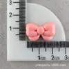 Lazo Brillante de Colores Material de Pegamento de Crema DIY Puntos Pajarita Funda de Teléfono Serie de Colores Macarrón Accesorios para el Cabello para Niños