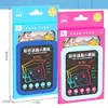 Tablet de Escrita LCD Infantil de 4 polegadas, Quadro Eletrônico de Escrita, Quadro de Desenho para Crianças, Quadro de Desenho Fluorescente Inteligente Colorido para Uso Doméstico