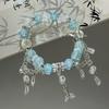 Pulseira de contas de borboleta de estilo chinês mais vendida para mulheres na temporada de abertura Impressão feminina leve Luxo Nicho Elegante Casal