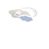 Luminária de Teto Criativa para Quarto Infantil Moderna Desenho Animado Simples Coelho Nuvem Espectro Lâmpada de Proteção Ocular para Quarto de Meninos e Meninas