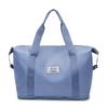Bolsa de ioga de grande capacidade nova moda cor sólida bolsa de fitness leve simples portátil mala de viagem com rodinhas atacado