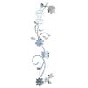 JM388 Flor Acrílica Bauhinia Pegatinas de Pared Espejo Cristal Pegatinas de Pared Estéreo Pegatinas Decorativas para Dormitorio Sala de Estar