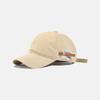 Chapéu Clássico Casal Soft Top Cap Vintage Guarda-sol Feminino Etiqueta Moda Boné de Beisebol para Todos os Jogos para Homens