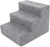 Escalones para Perro Mascota Perro Pequeño Teddy Escalera de Ascenso Lateral de Cama Sofá para Escalar Cama Alta Esponja Removible y Lavable Escalera