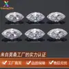 Pedra Solta Moissanita Marquise Branca, Fornecimento do Fabricante de Moissanita Marquise Cor D de Alta Qualidade, Caneta Detector de Diamante Testada com Certificado